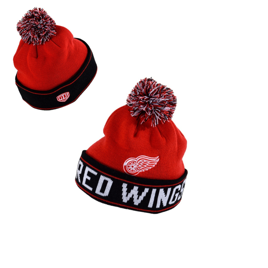 OTH WASHBUM CUFF NHL DETROIT RED WINGS ZIMNÁ ČIAPKA